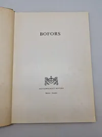 Original Bofors bog