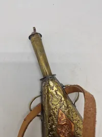 Krudthorn messing