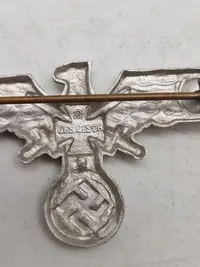 Original Kyffhäuser League Visor Cap Eagle Insignia