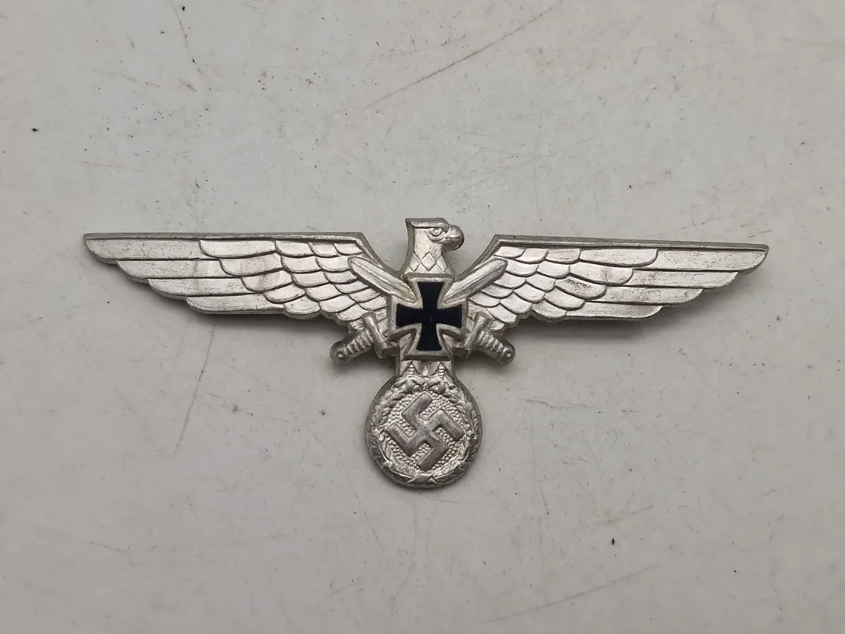 Original Kyffhäuser League Visor Cap Eagle Insignia