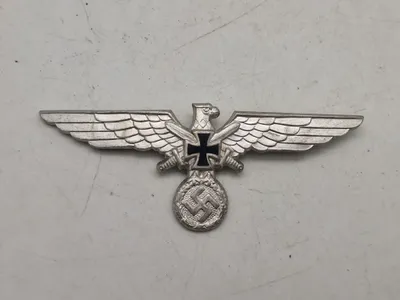 Original Kyffhäuser League Visor Cap Eagle Insignia