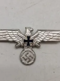 Original Kyffhäuser League Visor Cap Eagle Insignia