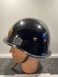 Original Amalienborg hjelm med fuld historie (Har tilhørt tidligere modstandsmand)