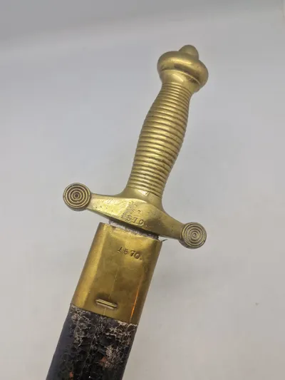 Originalt Dansk model 1854 gravkors