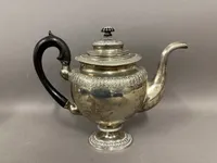 Original Empire sølvkande med mestermærker, ca år 1825