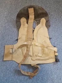 Original Tysk WW2 krigsmarine redningsvest med sjælden luftflaske