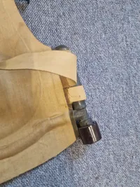 Original Tysk WW2 krigsmarine redningsvest med sjælden luftflaske