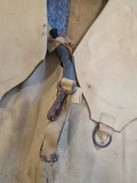 Original Tysk WW2 krigsmarine redningsvest med sjælden luftflaske