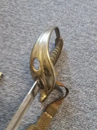Original Dansk model 1858 officers sabel