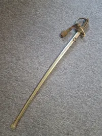 Original Dansk model 1858 officers sabel