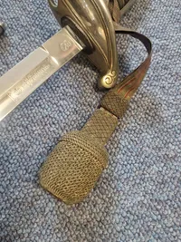 Original Dansk model 1858 officers sabel