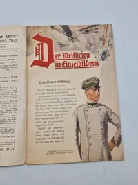 Originalt Hæfte Krigskunst 1935