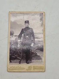 Foto af Dansk soldat