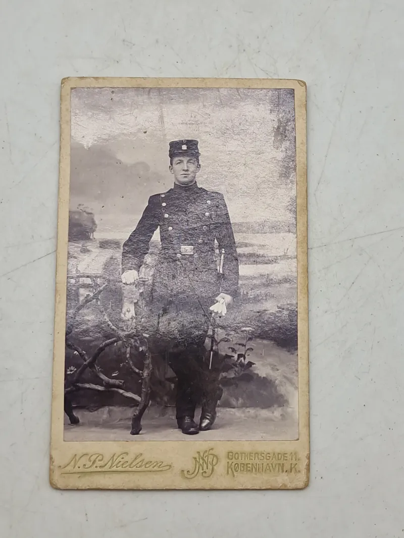 Foto af Dansk soldat