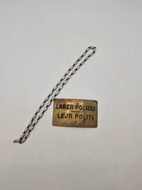 Souvenirs  taget af modstandsman fra Dansk / Tysk fangelejer WW2