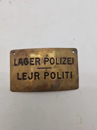 Souvenirs  taget af modstandsman fra Dansk / Tysk fangelejer WW2