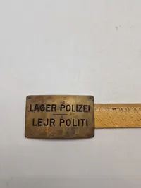 Souvenirs  taget af modstandsman fra Dansk / Tysk fangelejer WW2