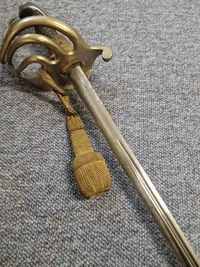 Original Dansk brugt Fransk Kavaleri sabel model 1882