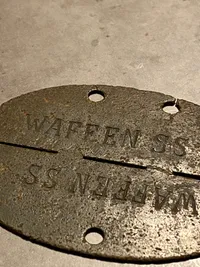 Waffen SS division “Wiking” erkennungsmarke - originalt/jordfund???