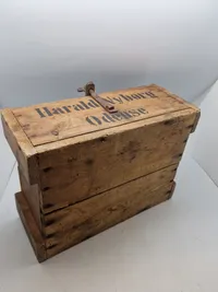 Original Harald Nyborg Ammunitionskasse ca. 1930