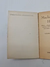 Machine gunners Handbook fra 1944