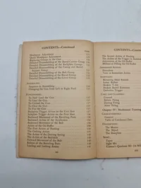 Machine gunners Handbook fra 1944