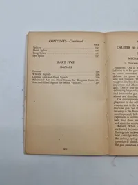 Machine gunners Handbook fra 1944