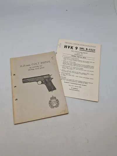 Norsk Kongsberg Colt pistol