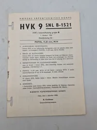 Norsk Kongsberg Colt pistol