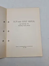 Norsk Kongsberg Colt pistol