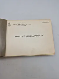 Dansk Militært Ammunitionskataloger