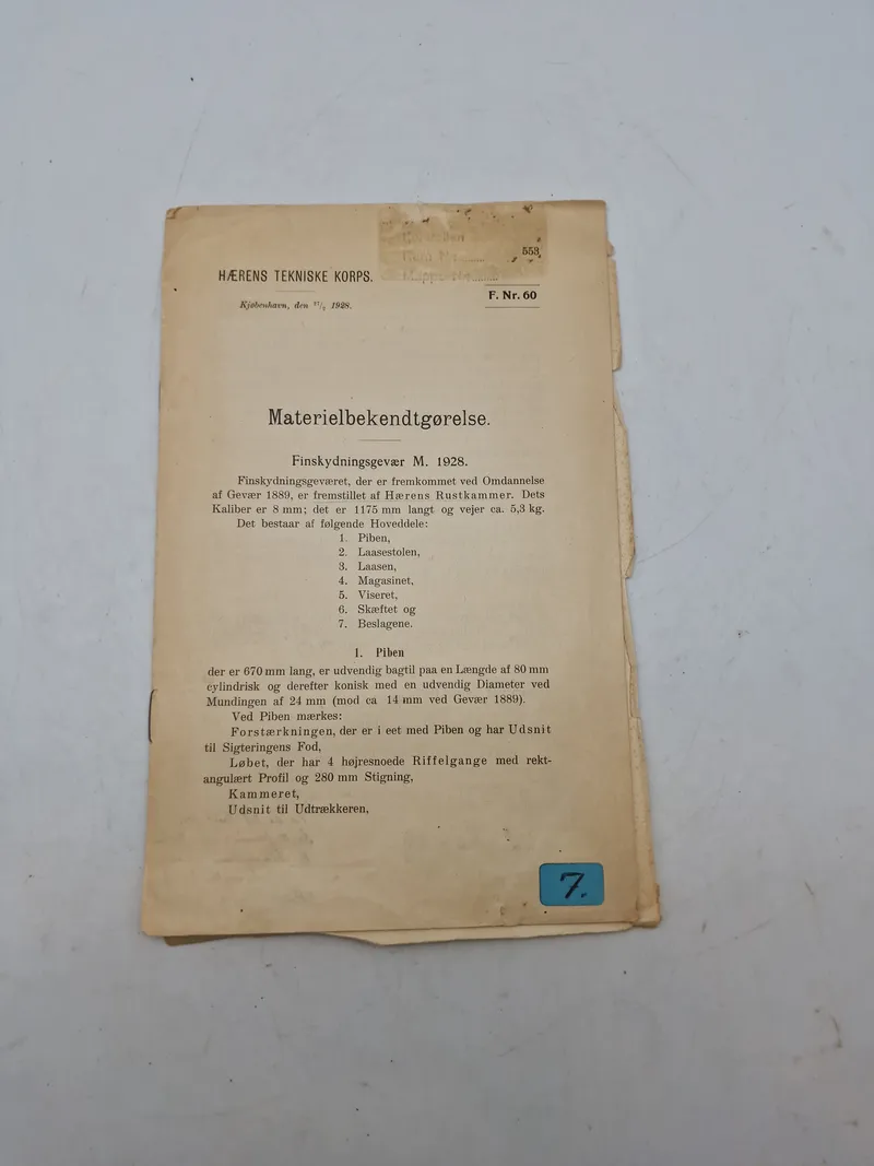 Finskydningsgevær M 1928