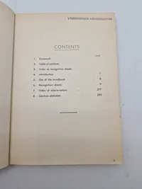 Ekstremt sjælden Amerikansk WW2 bog om Tysk ammunition