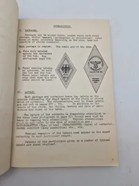 Ekstremt sjælden Amerikansk WW2 bog om Tysk ammunition