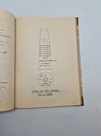 Ekstremt sjælden Engelsk WW2 bog om Tysk ammunition