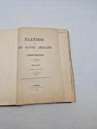 Håndbog i Dansk Artilleri 1892
