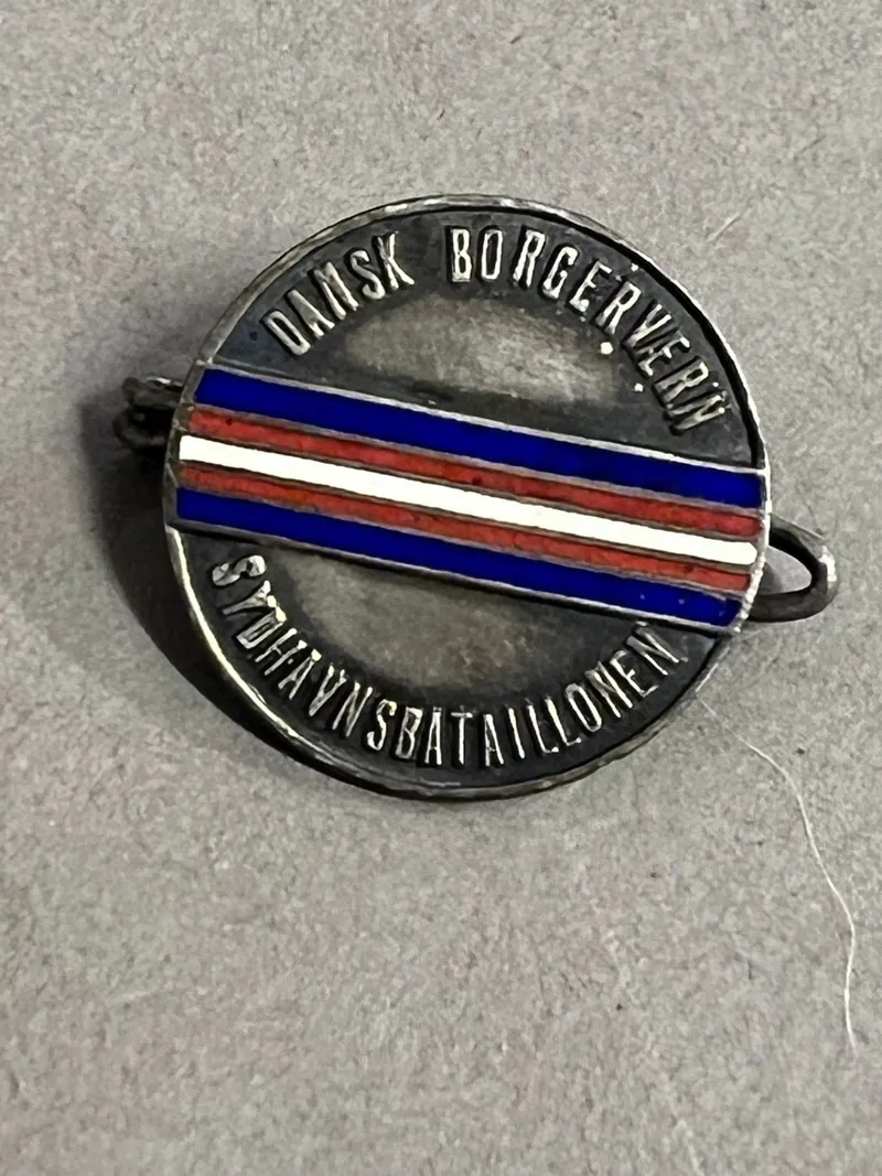 Original Dansk pin fra modstandsbevægelsen