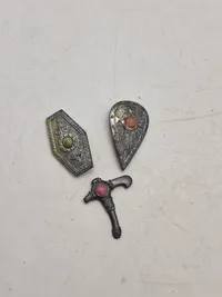 Originale Tyske WHW Winterhilfswerk des Deutschen Volkes WW2 mærker