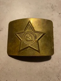 Originalt russisk bæltespænde