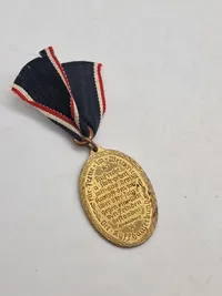 Original WWI Imperial German Kyffhauserbund 1918 Veterans Medal