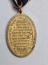 Original WWI Imperial German Kyffhauserbund 1918 Veterans Medal