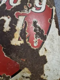 Originalt Tuborg emalje skilt