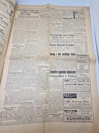 Original Avis Stauning død