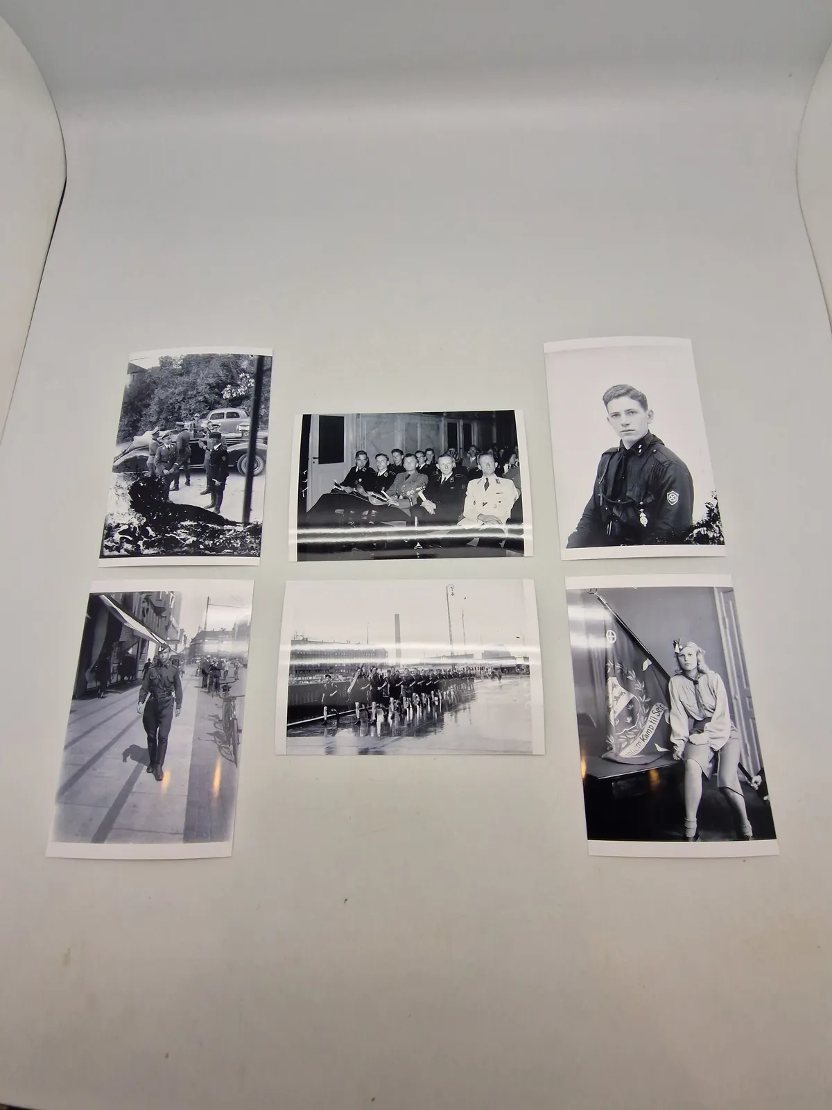 Foto fremkaldt fra de originale Glasnegativer D.N.S.A.P. fotografen Lundstrøm: NSU