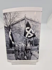 Foto fremkaldt fra de originale Glasnegativer D.N.S.A.P. fotografen Lundstrøm: Schalburg korpset