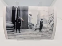 Foto fremkaldt fra de originale Glasnegativer D.N.S.A.P. fotografen Lundstrøm: Schalburg korpset