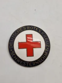 Originalt Stort sygeplejeske mærke fra 30 - rene
