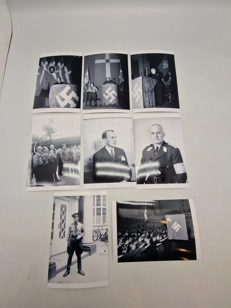 Foto fremkaldt fra de originale Glasnegativer D.N.S.A.P. fotografen Lundstrøm: D.N.S.A.P. mm