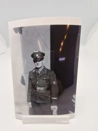 Foto fremkaldt fra de originale Glasnegativer D.N.S.A.P. fotografen Lundstrøm:  Schalburg folk mm.