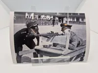 Foto fremkaldt fra de originale Glasnegativer D.N.S.A.P. fotografen Lundstrøm:  Schalburg folk mm.